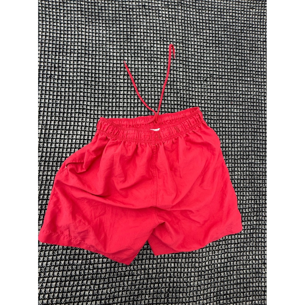 George Swim Trunks Mens Medium Raspberry Red Excellent Mesh Lined - Picture 7 of 7